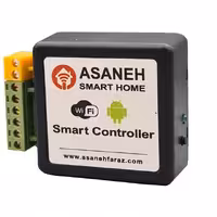 رله تایمر هوشمند دو کانال آسانه