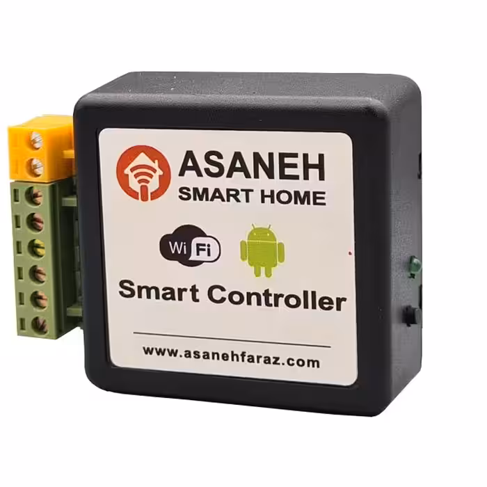 رله تایمر هوشمند دو کانال آسانه