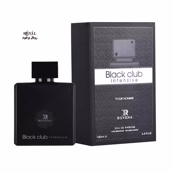 عطر ادکلن بلک کلاب کلاب د نویت اینتنس از برند رونا حجم 100 میل