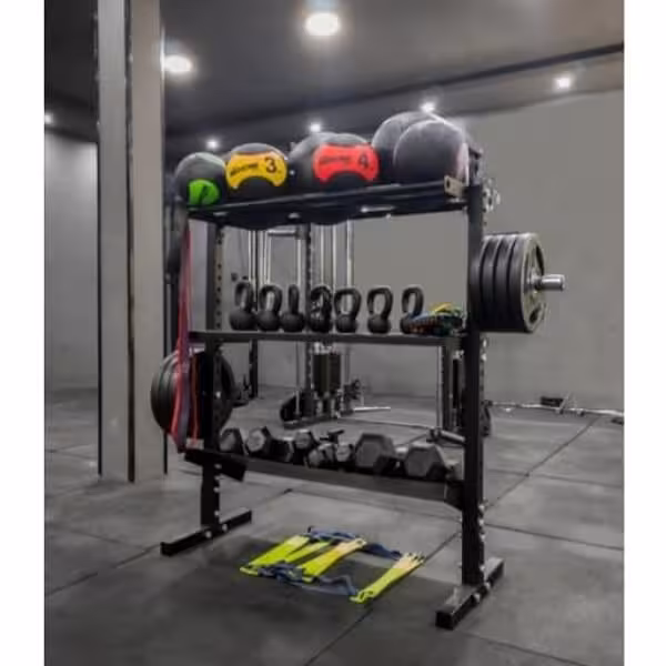 رک تجهیزات و اکسسوری ورزشی 3 طبقه مدل NS05