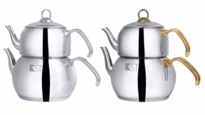 کتری قوری لوله دار دسته عصایی KSTترک مدل B0011 2026