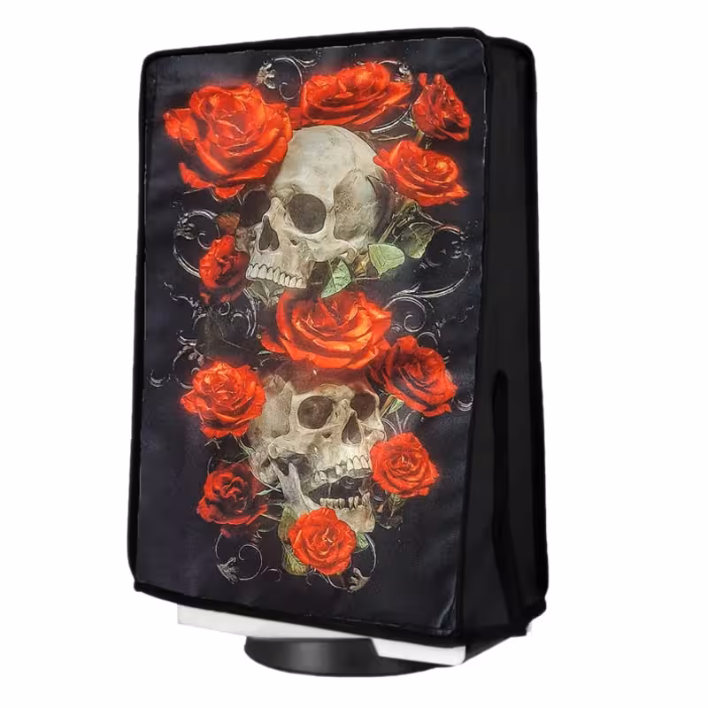 کاور کنسول PS5 اسلیم طرح جمجمه skull
