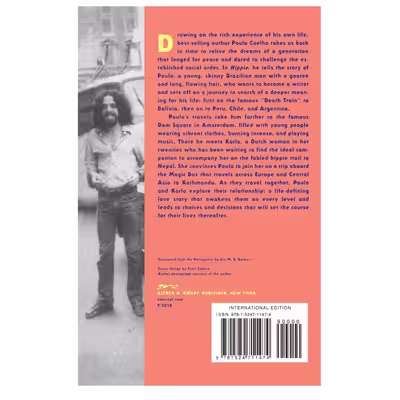 کتاب Hippie Paulo coelho اثر ERIK M.B.Becker انتشارات ALFRED A . KNOPE