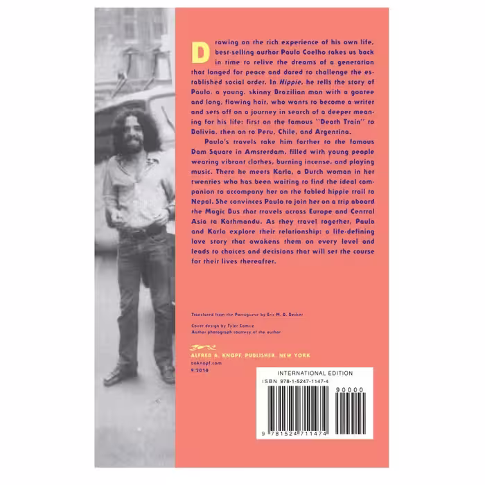 کتاب Hippie Paulo coelho اثر ERIK M.B.Becker انتشارات ALFRED A . KNOPE