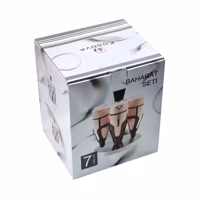 ست جا ادویه 7 پارچه کوسووا مدل k-14587