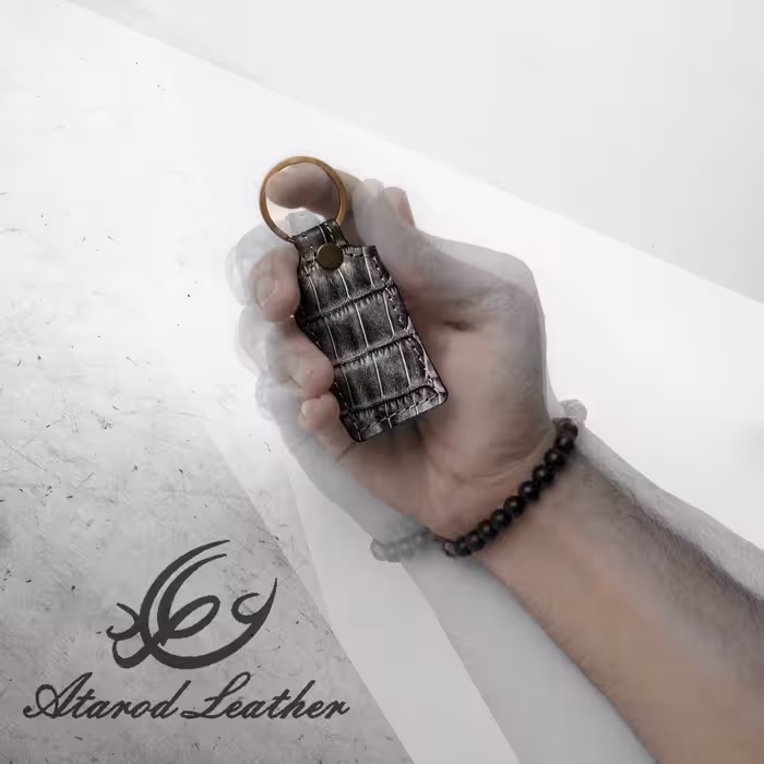 جاکلیدی چرم عطارد مدل C09 مجموعه 3 عددی