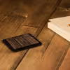 زیر لیوانی ماهوت مدل Dark-Walnut-Wood بسته 6 عددی