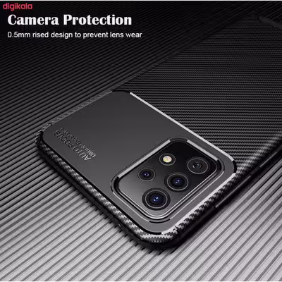 کاور آیرون من مدل AUTO FOCUS مناسب برای گوشی موبایل سامسونگ Galaxy A53 5G به همراه قلم لمسی