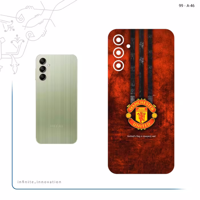 برچسب پوششی ماهوت مدل Manchester_United مناسب برای گوشی موبایل سامسونگ Galaxy A14