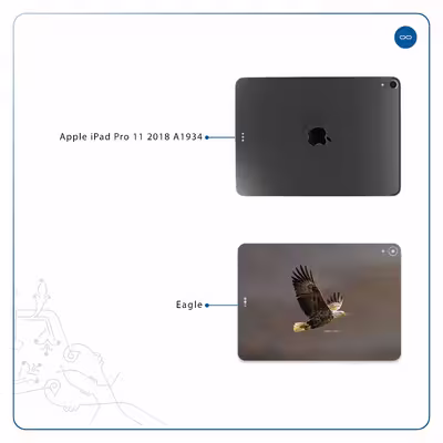 برچسب پوششی ماهوت مدل Eagle مناسب برای تبلت اپل iPad Pro 11 2018 A1934