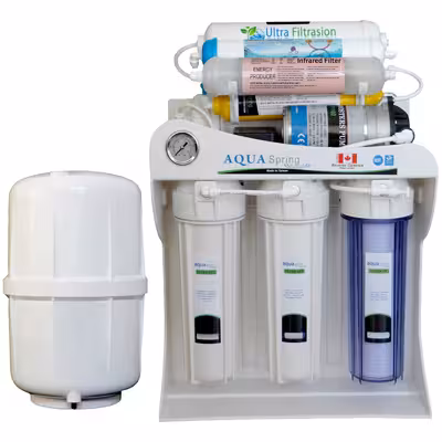 دستگاه تصفیه کننده آب آکوآ اسپرینگ مدل UF-SF4500 به همراه کیت نشتی گیر