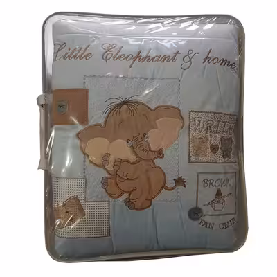 سرویس خواب نوزادی طرح فیل مجموعه 4 عددی