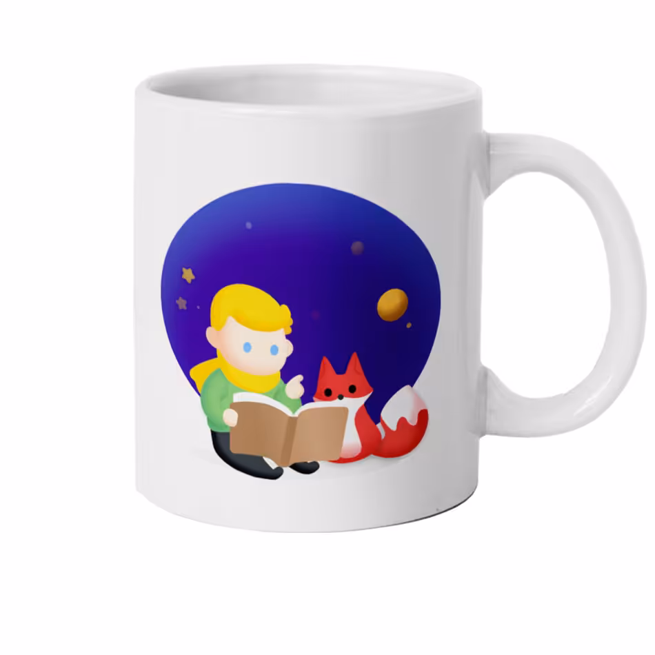 ماگ دارلی طرح شازده کوچولو مدل MG2238