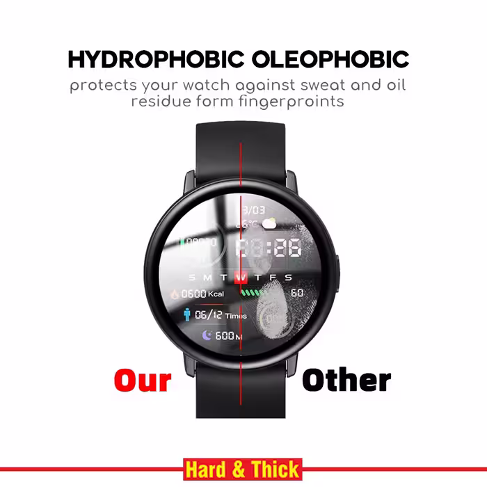 محافظ صفحه نمایش نانو هارد اند تیک مدل NHT مناسب برای ساعت هوشمند هوآوی Watch GT 2 42mm بسته سه عددی
