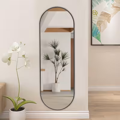 آینه مدل قدی چوبی طرح سرو کد w-180