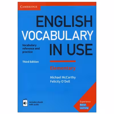 کتاب English Vocabulary in Use Book Series اثر Felicity O Dell &amp; Michael Mccarthy انتشارات Cambridge چهار جلدی