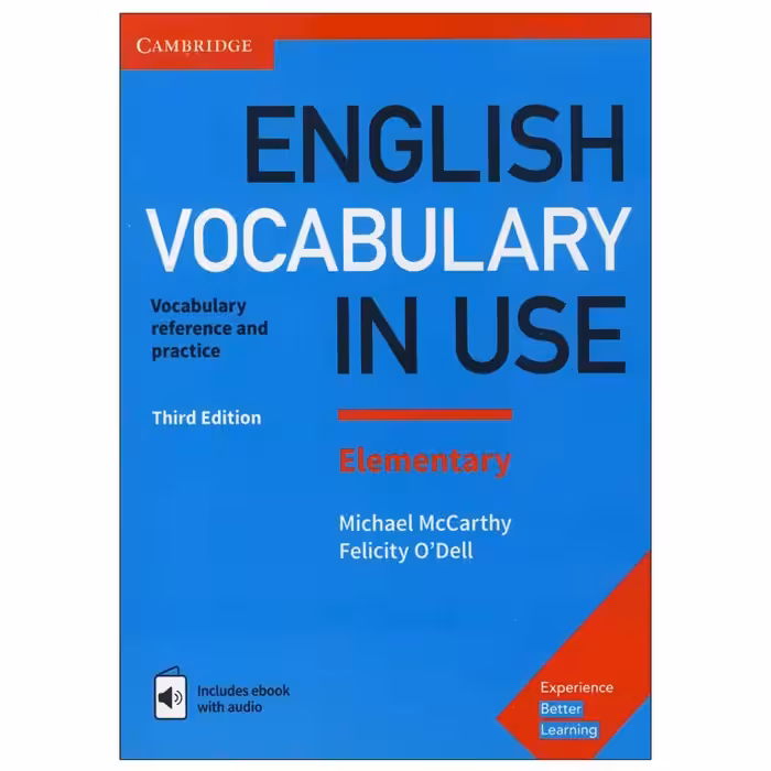 کتاب English Vocabulary in Use Book Series اثر Felicity O Dell &amp; Michael Mccarthy انتشارات Cambridge چهار جلدی