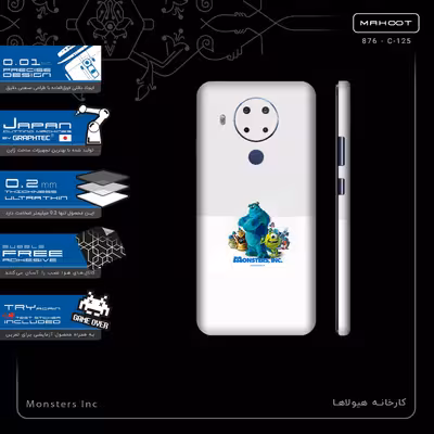 برچسب پوششی ماهوت مدل Monsters Inc-FullSkin مناسب برای گوشی موبایل نوکیا 5.4