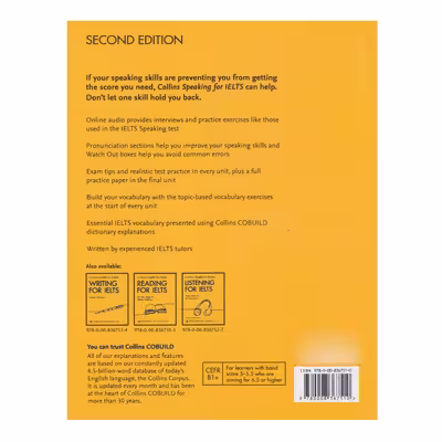 کتاب Collins English For Exam Speaking For IELTS اثر Karen Kovacs انتشارات سپاهان