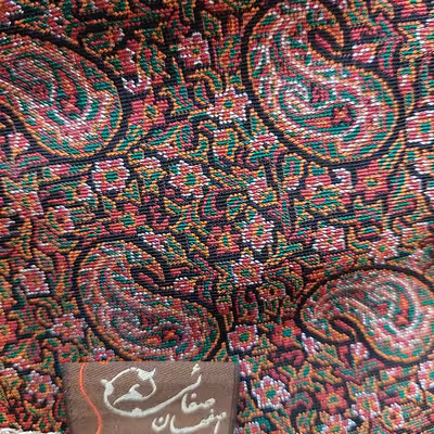 تابلو ترمه صفائی مدل ملیله دوزی یا حجه بن الحسن العسکری