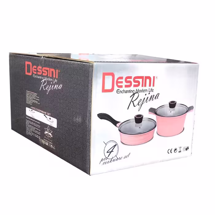 سرویس پخت و پز 4 پارچه دسینی مدل Rejina