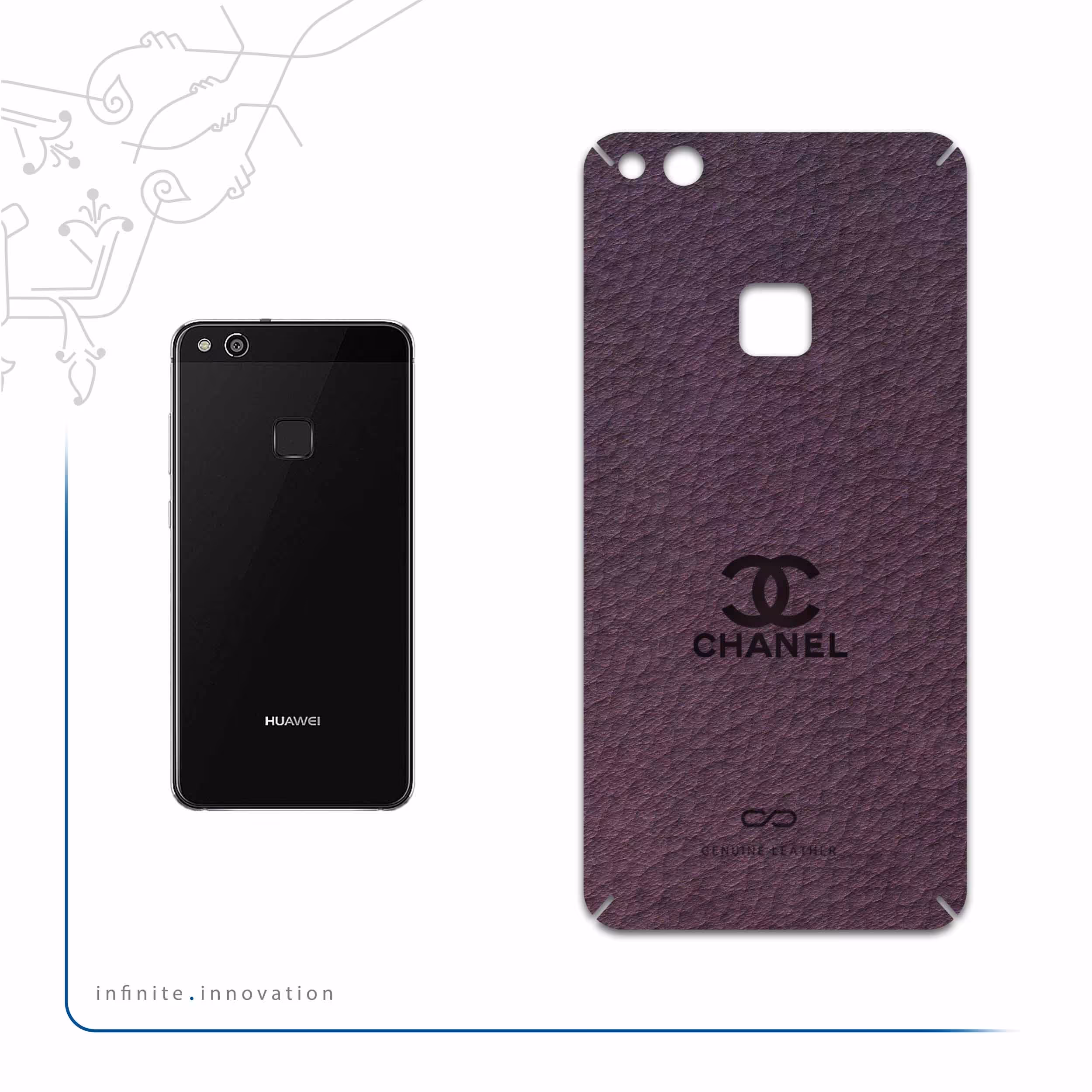 برچسب پوششی ماهوت مدل PL-CHNL مناسب برای گوشی موبایل هوآوی P10 Lite