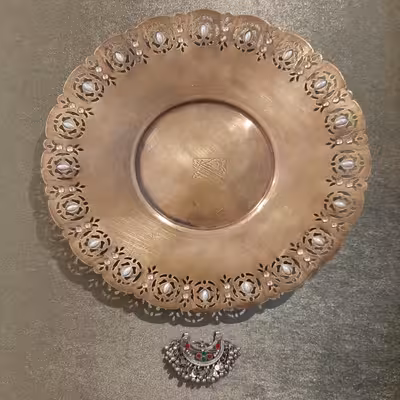 تابلو برنجی  مدل برجسته کد 1