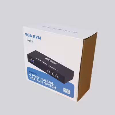 سوییچ 4 پورت KVM USB نت پیل مدل NP-4U