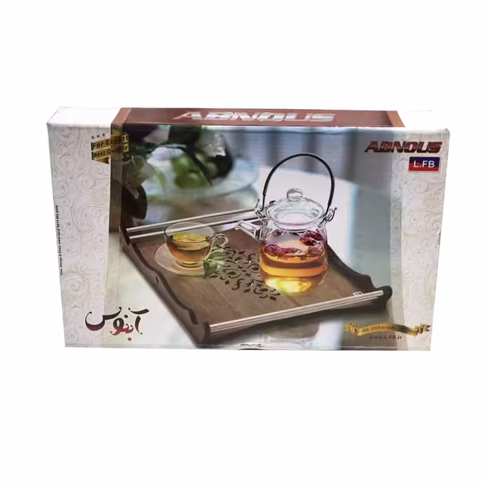 سینی آبنوس مدل S-103