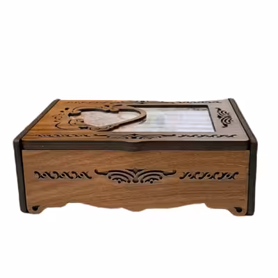 جعبه موزیکال طرح قاب عکس