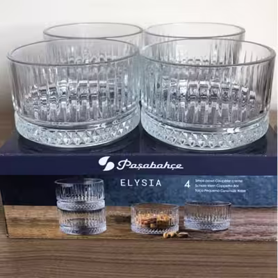 پیاله پاشاباغچه مدل Elysia کد 530038 مجموعه 4 عددی