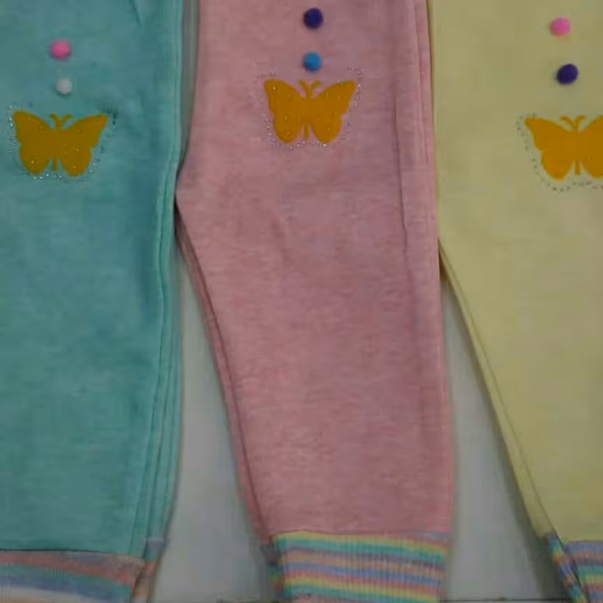 شلوار دخترانه گرم قد40 و 60