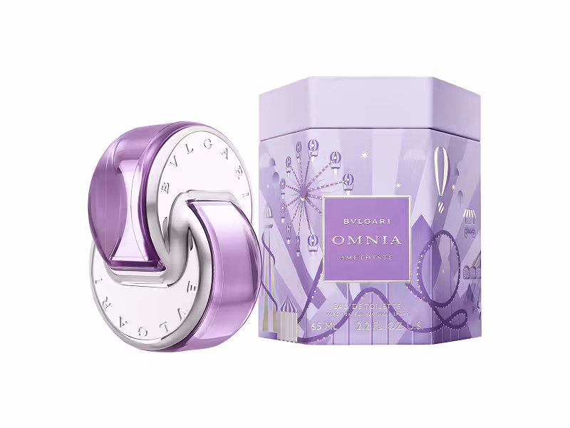 ادکلن زنانه بولگاری اومنیا آمیتیس (بولگاری بنفش) ادوتویلت Bvlgari Omnia Amethyste