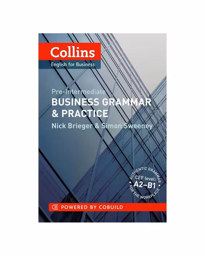 پری اینترمدیت بیزینس گرامر اند پرکتیس | کتاب انگلیسی Pre-Intermediate Business Grammar & Practice