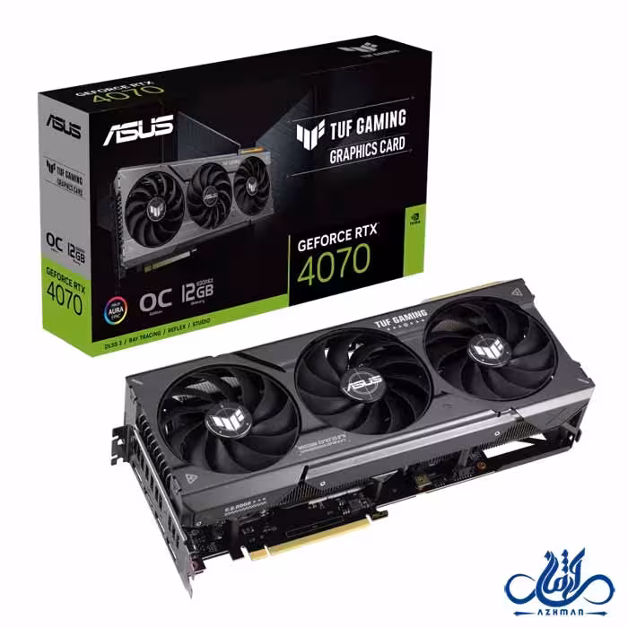 کارت گرافیک ایسوس TUF Gaming RTX 4070 12G D6 OC