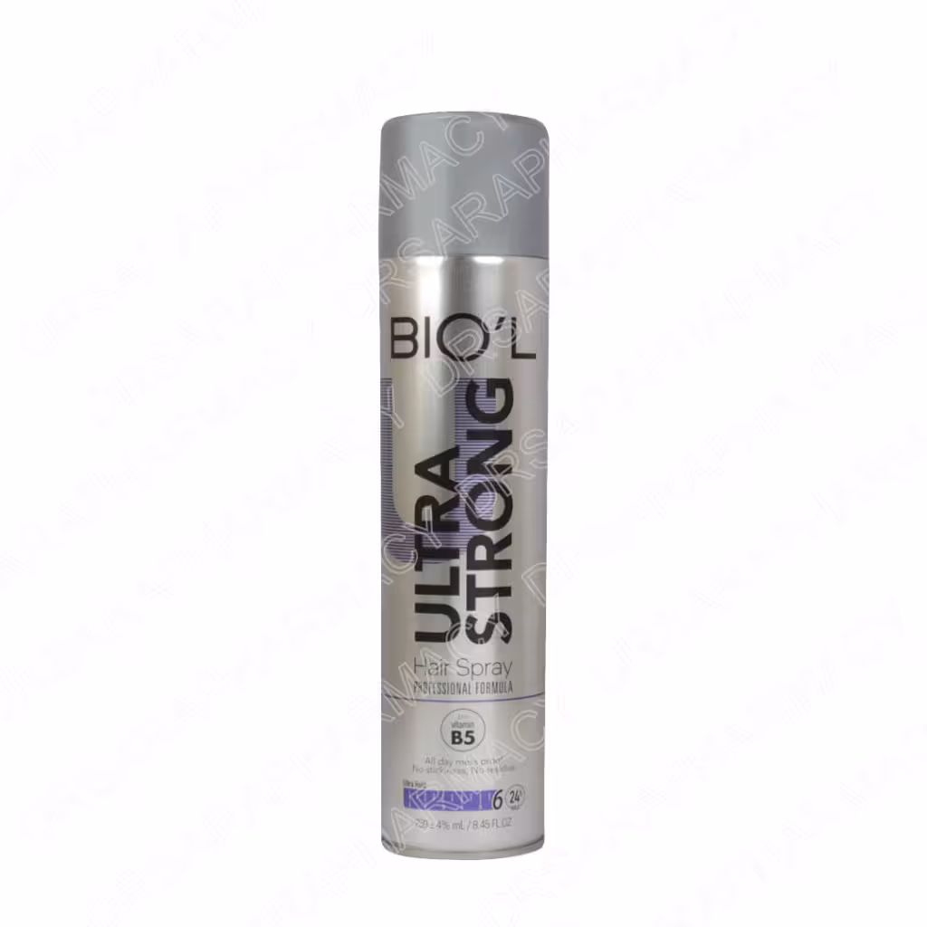 اسپری حالت دهنده مو بیول 250 میلی لیتری مدل Ultra Strong