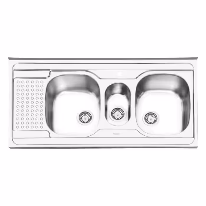 سینک ظرفشویی ایلیا استیل مدل 1026 روکار