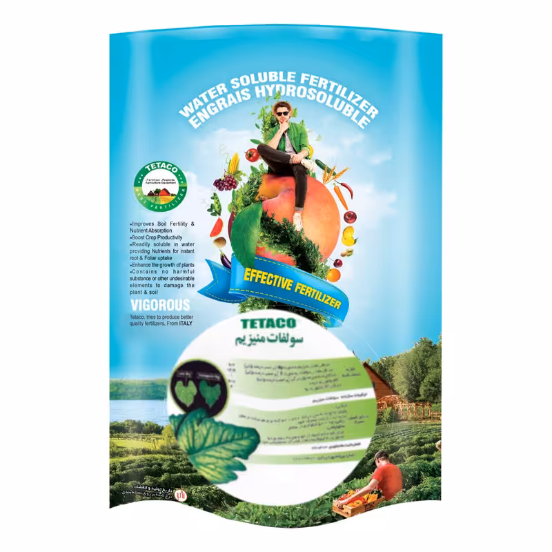 کود پودری سولفات منیزیم تتاکو مدل VIGOROUS وزن 1 کیلوگرم