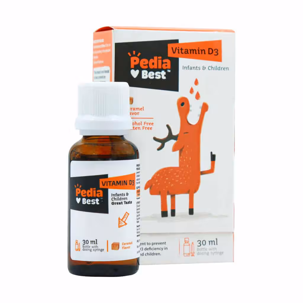 قطره ویتامین د3 پدیابست 30 میلی لیتر | Pedia Best Vitamin D3 Drop