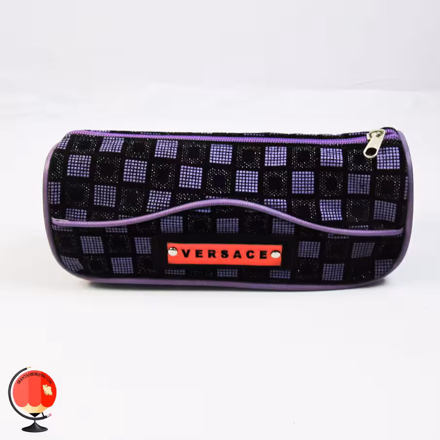 جامدادی اسپرت شطرنجی بنفش