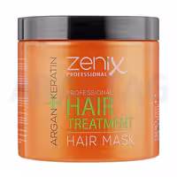 ماسک مو تغذیه کننده مو زنیکس Zenix حاوی آرگان و کراتین حجم 500 میلی