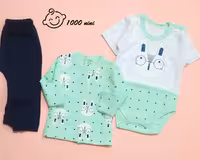 ست 3 تکه طرح خرگوش عینکی گود مارک 3172