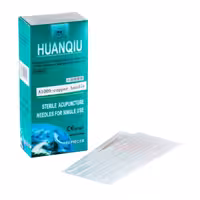 سوزن طب سوزنی هوانکیو 25×0٫25 صد عددی تمام طلا ( Huan-Qiu )