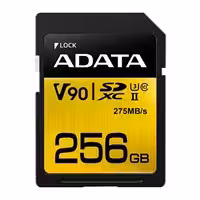 کارت حافظه‌ اي‌ ديتا مدل Premier ONE SDXC UHS-II U3 Class 10(V90) ظرفيت 256 گيگابايت