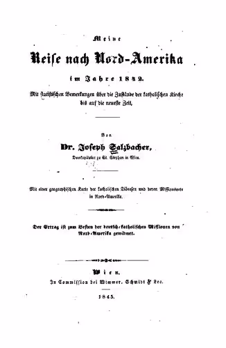 خرید و دانلود نسخه کامل کتاب Meine Reise nach Nord-Amerika im Jahre 1842. Mit statistischen Bemerkungen über die Zustände der katholischen Kirche bis auf die neueste Zeit