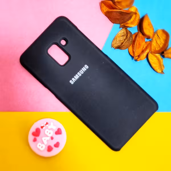 قاب پایین باز سامسونگ مدل A5 2018 مشکی
