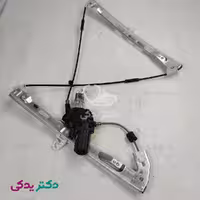 شیشه بالابر پژو 206 برقی درب جلو راست (سمت شاگرد) شرکتی ایساکو اصل 2170100199