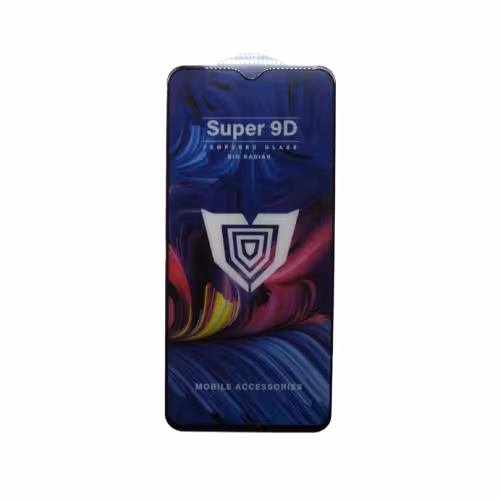 محافظ صفحه نمایش شیشه ای Xiaomi Redmi Note 8 Pro / Poco M3 Super 9D