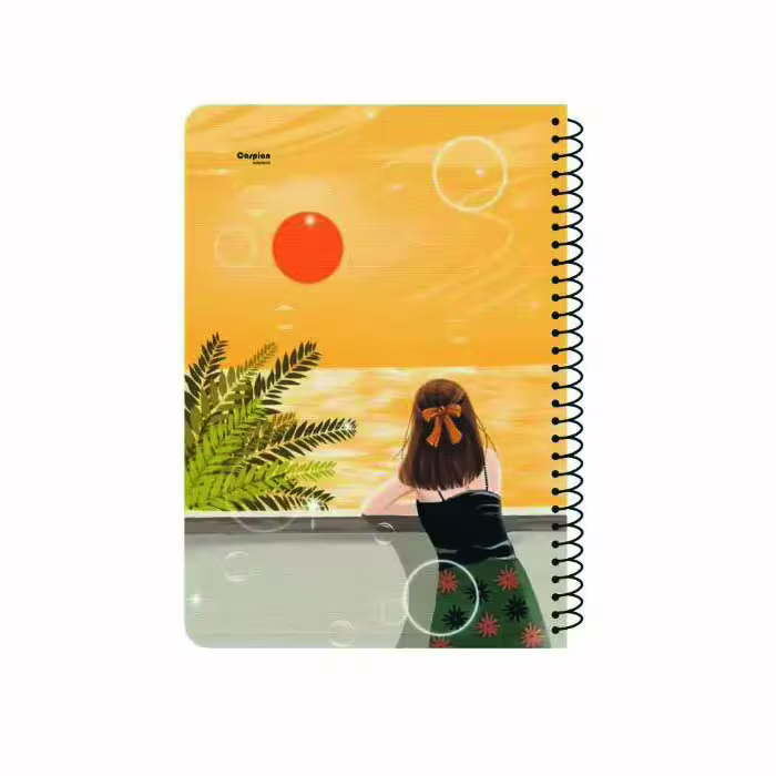 دفتر100برگ سیمی جلد شده