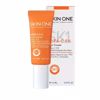 کرم دور چشم ویتامین سی 5% حجم 20 میلی لیتر اسکین وان SKIN ONE